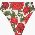 VNWT YB Swim Floral Red Rose Gianna Bottom Photo 2