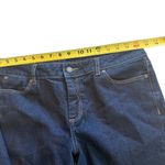 Talbots  Womens Curvy Bootcut Jeans 14P/32 Dark Wash Cotton Blend Photo 8