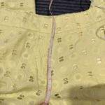 Isaac Mizrahi New York NWT Size 2 Citron Yellow Eyelet South Hampton Crop Pants Photo 9