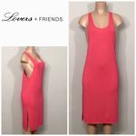 Lovers + Friends coral dress. PXL NWT Photo 1