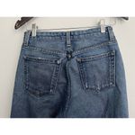 Reformation Mid Crop Flare Jeans Baltic Button Fly Size 28 Photo 6