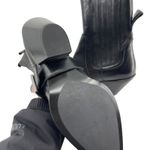 ZARA SRPLS Limited Edition Black Leather Cowboy Boots Size 40 EU 9 US Photo 5