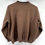 Vintage Top Stitch Day Breeze Sweatshirt Crewneck Embroidered Jeweled Brown PM Size undefined Photo 5