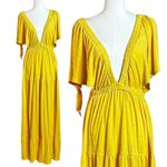 Free People Beach La La Maxi Dress Bird of Paradise Size XL Bohemian Goddess Photo 7