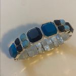 Vera Bradley  colorful gem stretch Bracelet in ink blue Photo 4