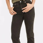 Madewell The Curvy Perfect Vintage Jean Lunar Black Wash Size 25 Photo 0