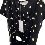 Lovers + Friends  Evan Cami Bodysuit in Midnight Polka Dot Photo 6
