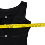 Tadashi Shoji Tadashi Black Maxi Dress Evening Formal Sleeveless Rhinestone Detail VTG Size 10 Photo 8