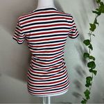 Tommy Hilfiger Tommy Hilfiger Womens Red, White & Blue Shirt Fitted American Top Size Small Photo 1
