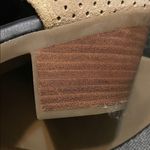 Adam Tucker  Tan Perforated Ankle Boots Photo 4