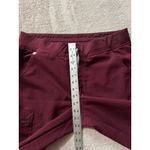 FIGS  Catarina Jogger Scrub Pants‎ Zipper Pockets Burgundy Medical Size L Photo 6
