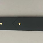 Classic 80’s Escada Gold Flower Charm Belt Navy Blue White 42 Germany Photo 9