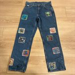 The Ragged Priest NEW  Women’s Mid Rise Patch Dad Jeans Size 30 Photo 1