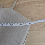 NWT Revolve Rumer the Label Avon Ring Linen Nude Cream Maxi Dress Medium Photo 7