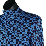 Urban Outfitters  Geometric Hearts Long Sleeve Knit Lightweight Sweater Women XS Photo 3