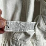 Forever 21 Boxy Cropped White Denim Jacket Sz S Photo 8