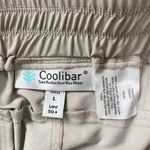 Coolibar Sun Protection UPF 50+ Women's L Tan Beige Lightweight Athleisure Pants Size L Photo 2