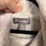 Eddie Bauer  Sleepwear Soft Terry Gray Mockneck Sweater Loungewear Top Size XS Photo 6