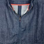 Boden Womens Pencil Denim Jean Skirt Cotton Stretch Back Zip Blue Size 10R Photo 8