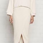 Rachel Pally  Lolo ribbed sweater skirt in oatmeal Photo 1