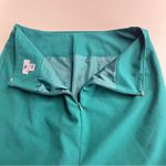 Worthington Green skirt back zipper faux pockets lined size 6 holiday party work party Photo 7