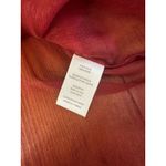 Nick and Mo 100% Silk Red 3/4 sleeve top Size L Size L Photo 10