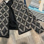 Pappell Boutique beaded cardigan small Black Photo 1