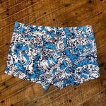 Lilly Pulitzer Blue Ariel Hippy Hippy shake Walsh 0 shorts Photo 1