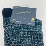Universal Threads Universal Thread Women's Textured Blue Crew Boot Socks - 1 Pair - NWT Photo 2