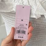 Wild Fable  NWT Off-Shoulder White Crop Top Photo 5