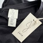 Joie J by  Black T-Shirt with Rhinestone Trim Hem size Small Short Sleeve NWT Photo 8