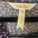 Matilda Jane  Womens Top XS White Botanical Beauty Swiss Dot Floral Romantic Photo 2