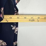 Collective Concepts Blue Floral Dress Women Small Ruffle Romantic Cottage Preppy Photo 3