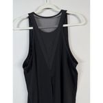 The North Face Women Large FlashDry Black Sleeveless Back Top Mesh Tank Athletic Photo 4