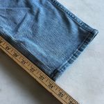 White House | Black Market WHBM Straight Ripped Distressed Cropped High Rise Jeans Size 2 Light Wash Denim Photo 5