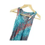 Saucony Womens Racerback Tank Size S Multicolor Blue Red Running Sleeveless Photo 2