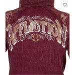 Affliction  Kentucky Rye Hooded Sweatshirt Size S Photo 2