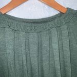 Emery Rose Hunter Green Smock Casual Pullover Short Sleeve Blouse XL Photo 1