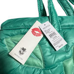 Wildfox Women's Green Lips Kisses Tote Bag One Size NWT Photo 2