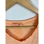 Fresh Produce Orange V Neck Tshirt Size Small Photo 2