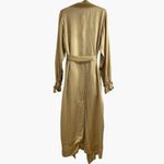 Aritzia LIMITED EDITION  Le Fou Wilfred Mercier Silk duster jacket trench maxi S Photo 5