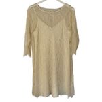 Cupcakes and Cashmere cream lace shift dress size 10 Photo 1
