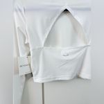 Beyond Yoga NWT Performance Knit Resilient Cropped LS - Lunar White - XS Photo 5