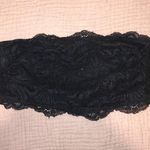 American Threads Black Strapless Bralette Photo 0