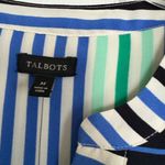 Talbots Multicolor Striped Blouse Photo 3