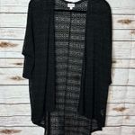 LuLaRoe  Lindsay Kimono Black Size S NWT Photo 1