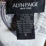 Alyn Paige ivory and purple paisley maxi dress size small Photo 5