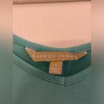 Lauren James  Aqua Short Sleeve Top Photo 2