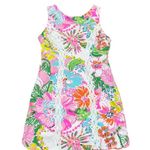 Lilly Pulitzer for Target Nosey Posey Floral Shift Dress Pink Size 10 Photo 4