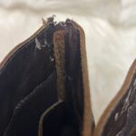 Steve Madden Brown Leather Fame Military Style Boots Fisherman Core B19B Photo 14